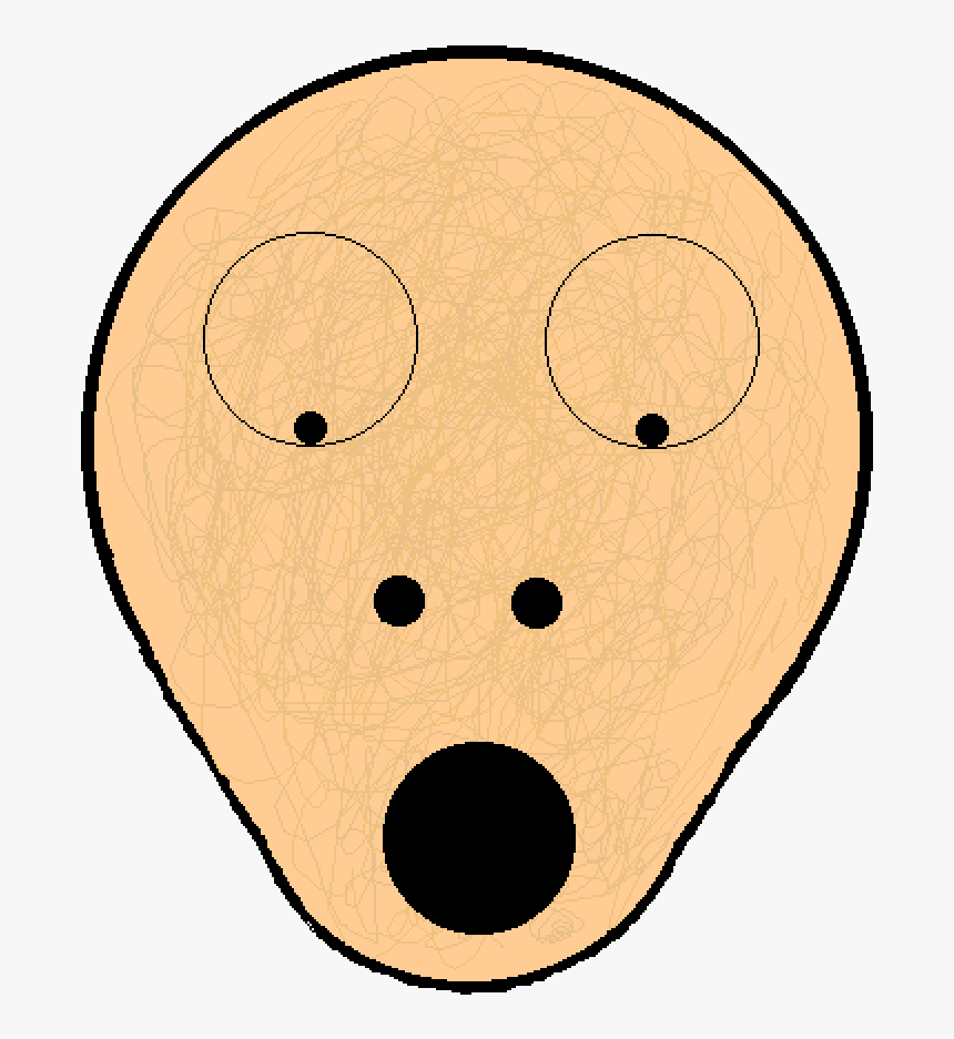 The Scream , Png Download - Smiley Face, Transparent Png