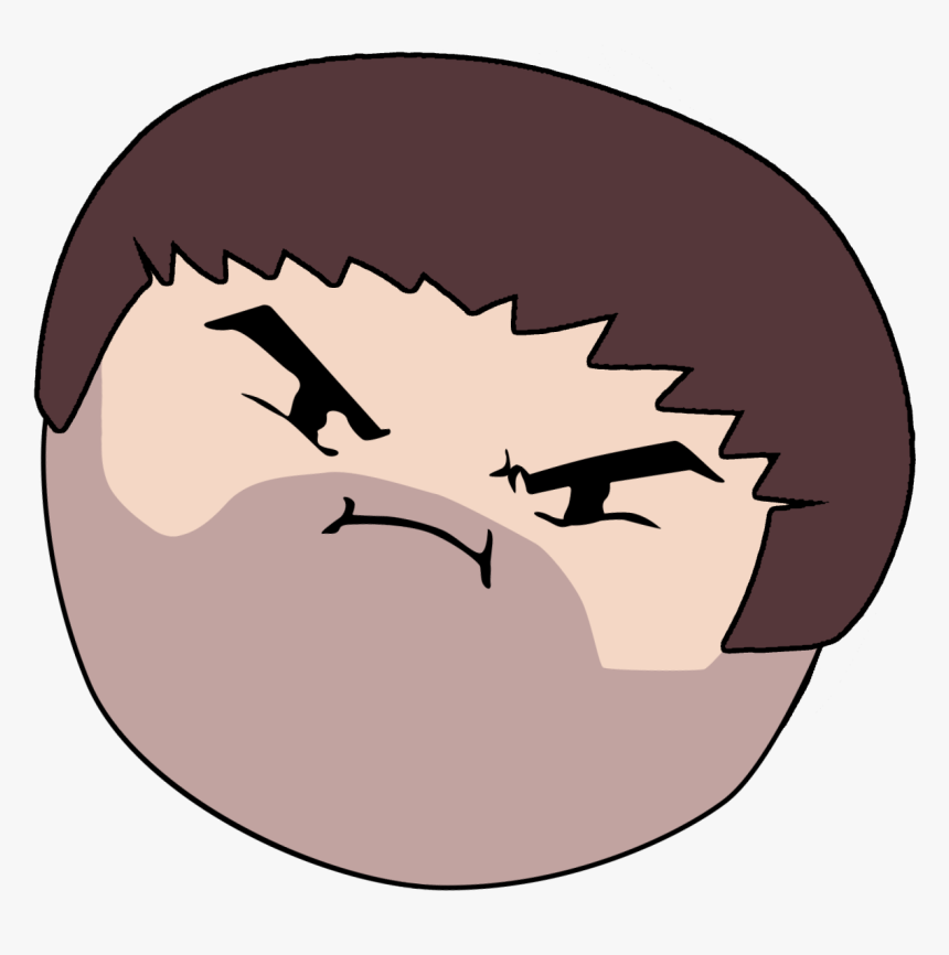 Transparent Goku Hair Png - Barry Game Grumps Head, Png Download