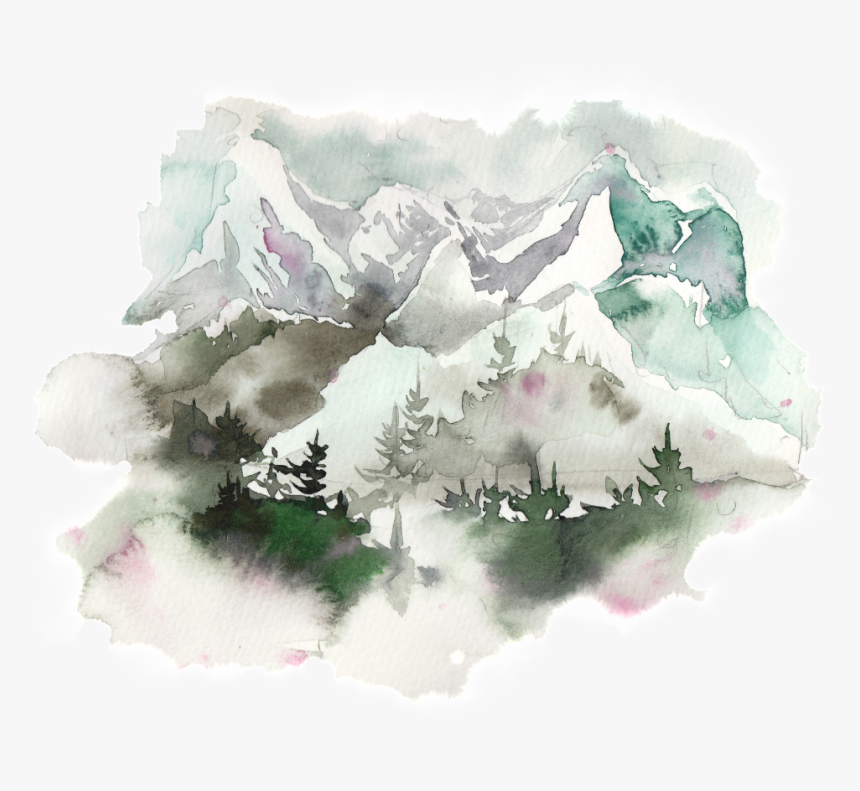 This Graphics Is Creative Majestic Ink Painting Transparent - Ink Painting Transparent, HD Png Download