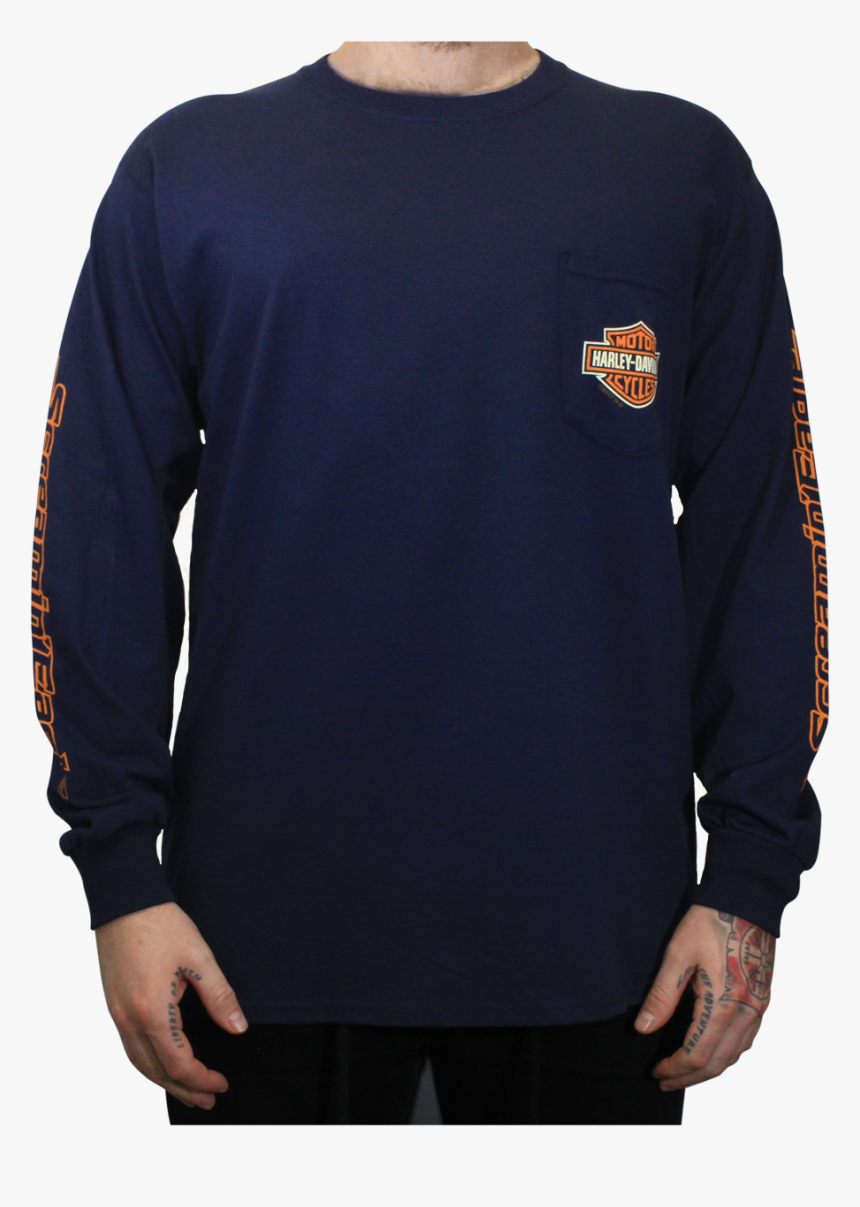 Long-sleeved T-shirt, HD Png Download