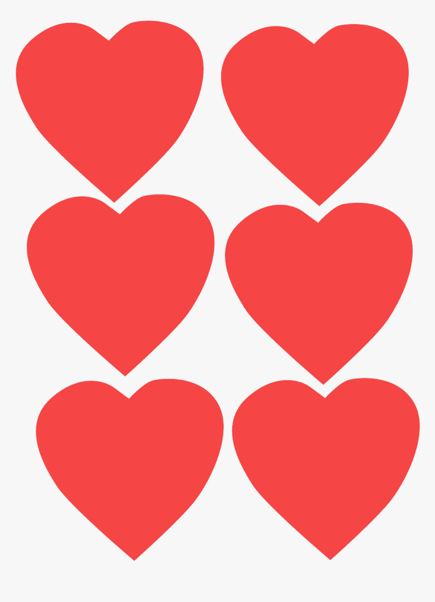 Hearts Silhouette, HD Png Download