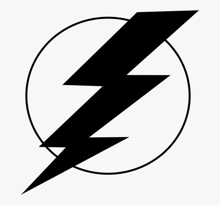 Transparent Lightning Bolt Vector, HD Png Download