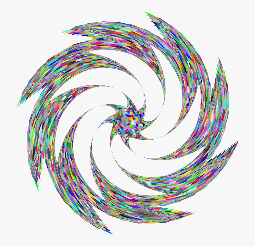 Abstract Vortex 53 Prismatic, HD Png Download