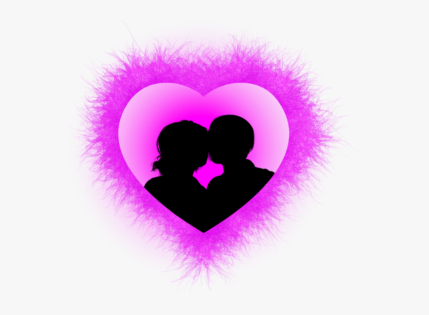 Transparent Heart On Fire Clipart - Love, HD Png Download