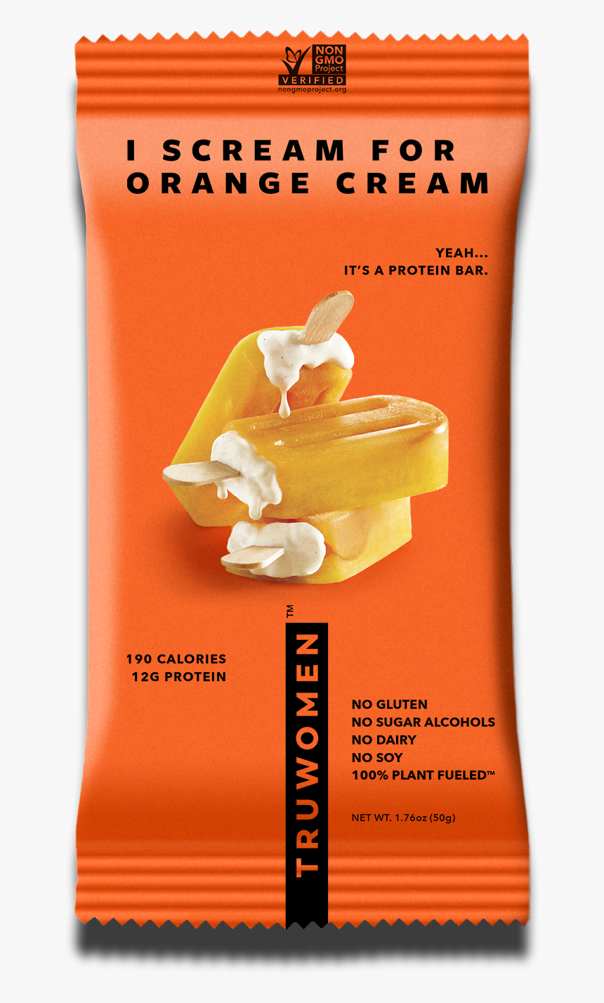 I Scream For Orange Cream 
 Class Lazyload Lazyload - Truwomen Bars, HD Png Download