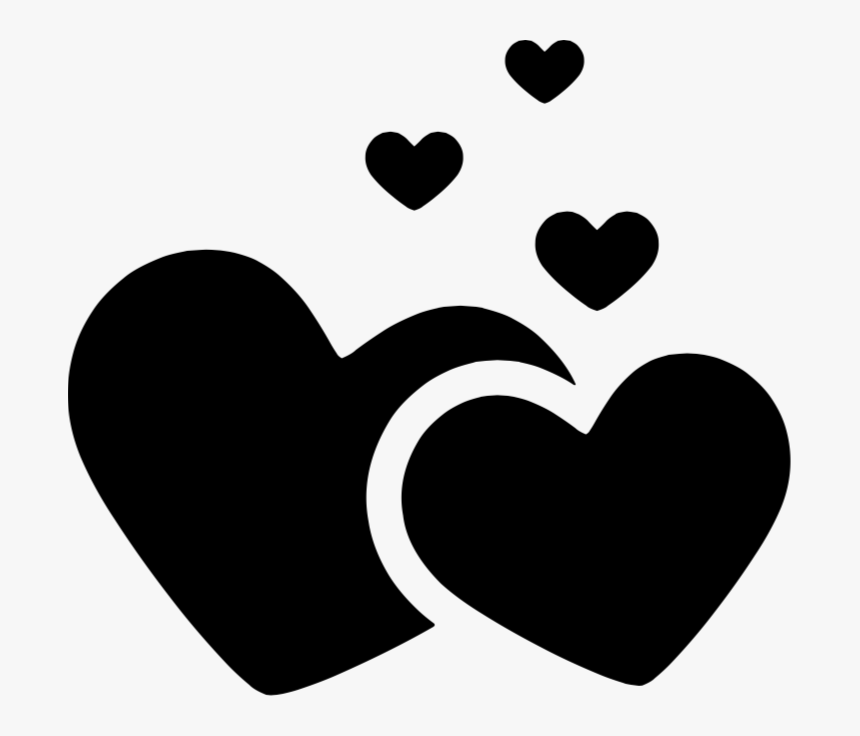 Our Boutique Wedding Option Starts With What Is Listed - Love Hearts Silhouette, HD Png Download