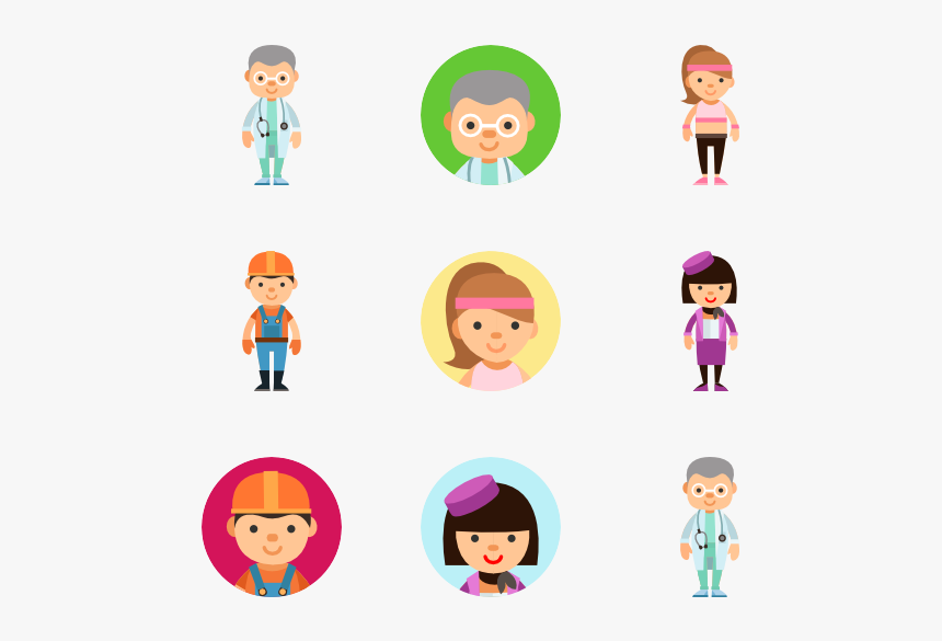 Girl Avatar Png - Occupation Png, Transparent Png