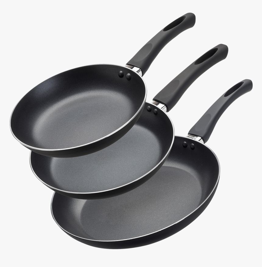 Frying Pan Png Free Download - Frying Pan Set Png, Transparent Png
