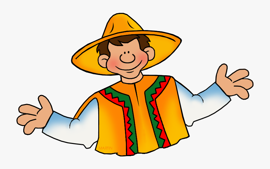 Mexican Man Clip Art - Mexican Man Clipart, HD Png Download