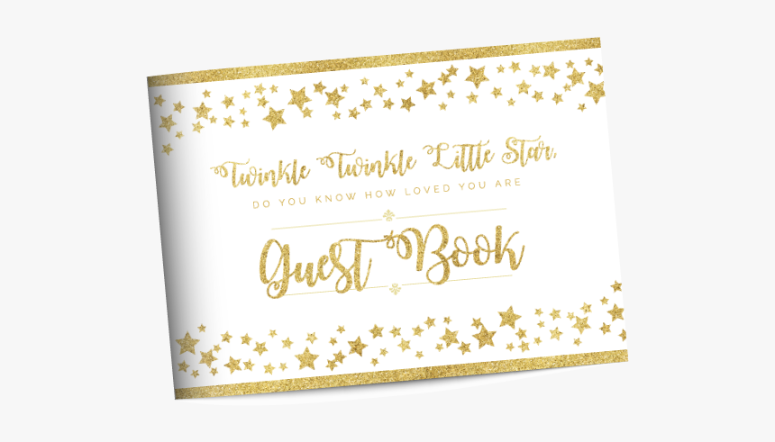 Guest Book For Baby Shower Twinkle Twinkle Little Star, HD Png Download