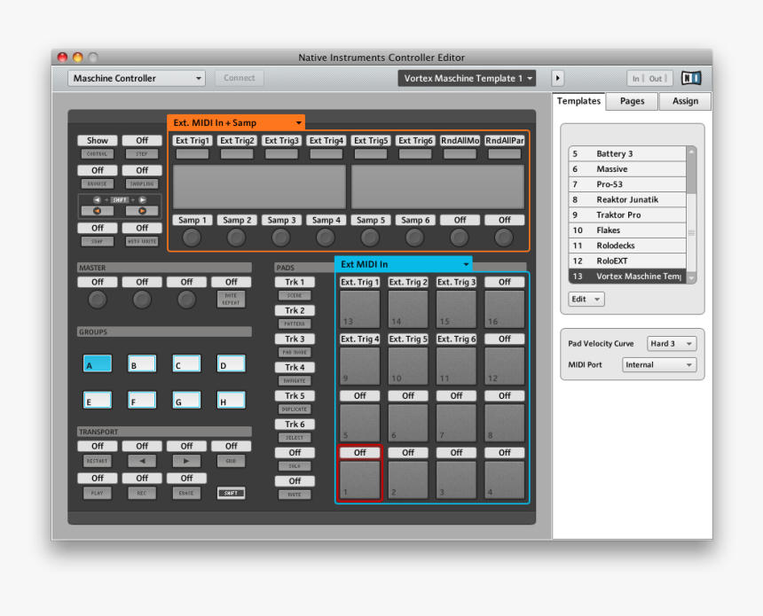 Maschine Mk3 Traktor Mapping, HD Png Download