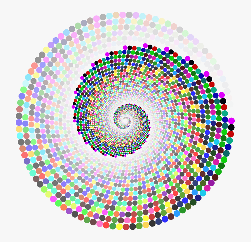 Vortex Clipart Free For Download - Colorful Image No Background, HD Png Download