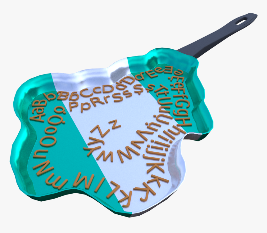 Pan-nigerian Alphabet In Nigerian Pan - Pan Nigerian Alphabet, HD Png Download