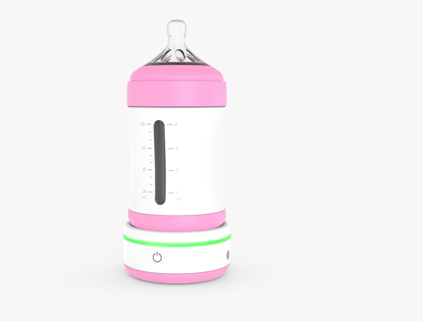 World S First Smart-warming Baby Bottle - Baby Bottle, HD Png Download