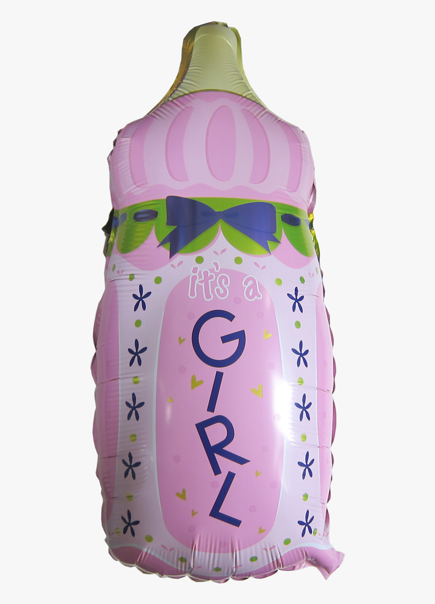 Extra Large Baby Shower Mylar Balloon - Baby Bottle, HD Png Download