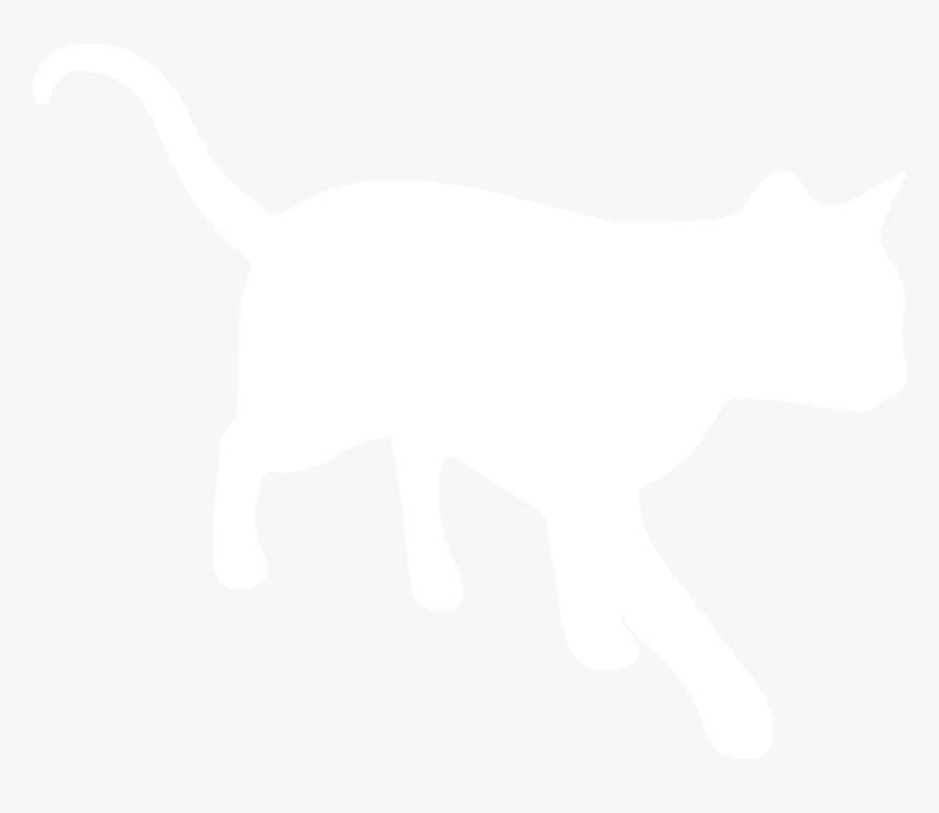 White Deer Silhouette Png, Transparent Png