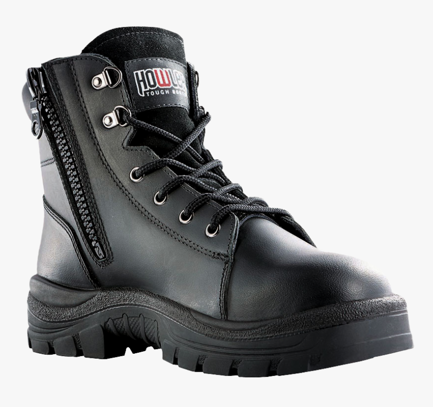 6 Inch Black Tactical Boots, HD Png Download