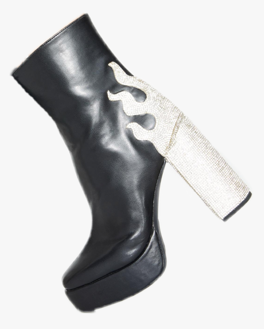 #flames #boots #png - Dolls Kill Fire Boots, Transparent Png