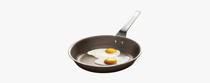 Aeg Aeg Aluminium Frying Pan 2 Set In Champagne Acc085 - Sauté Pan, HD Png Download