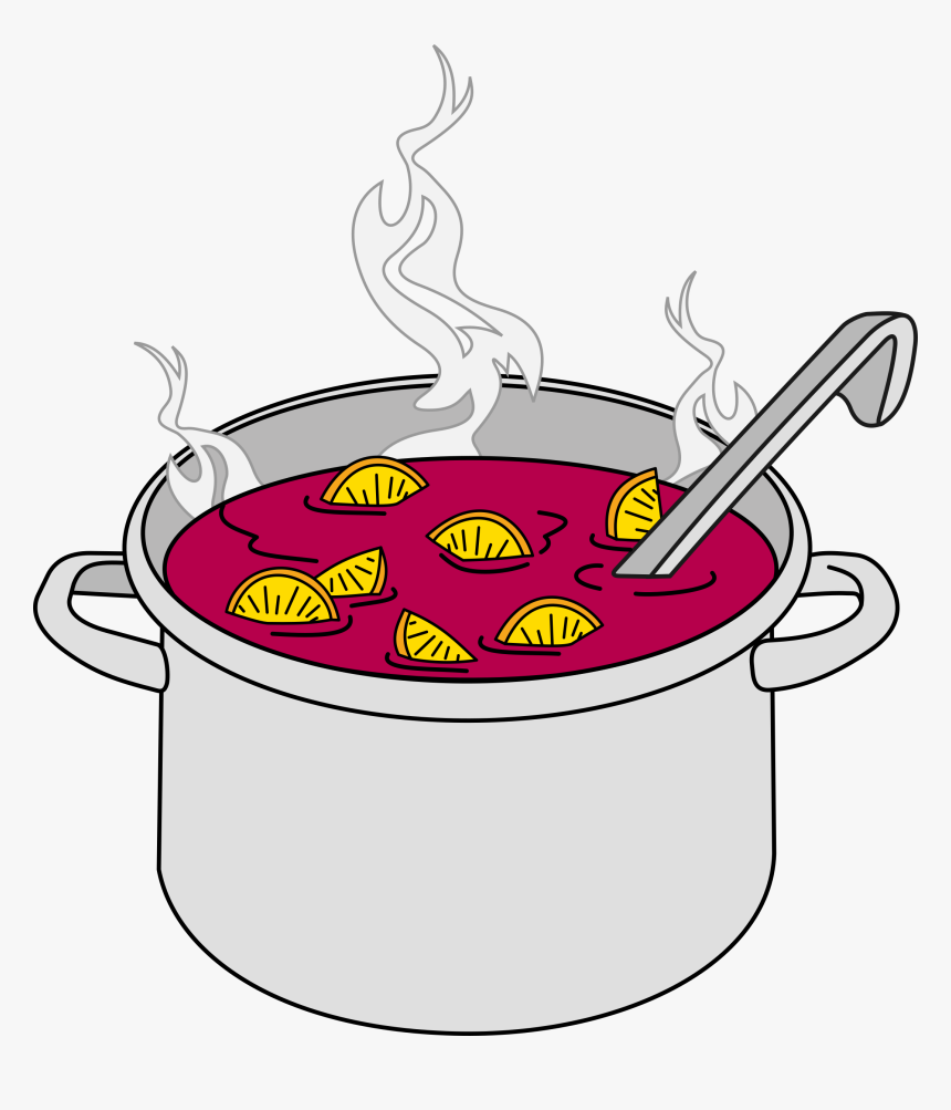 Hot Clipart Hot Frying Pan - Hot Mulled Wine Clipart, HD Png Download
