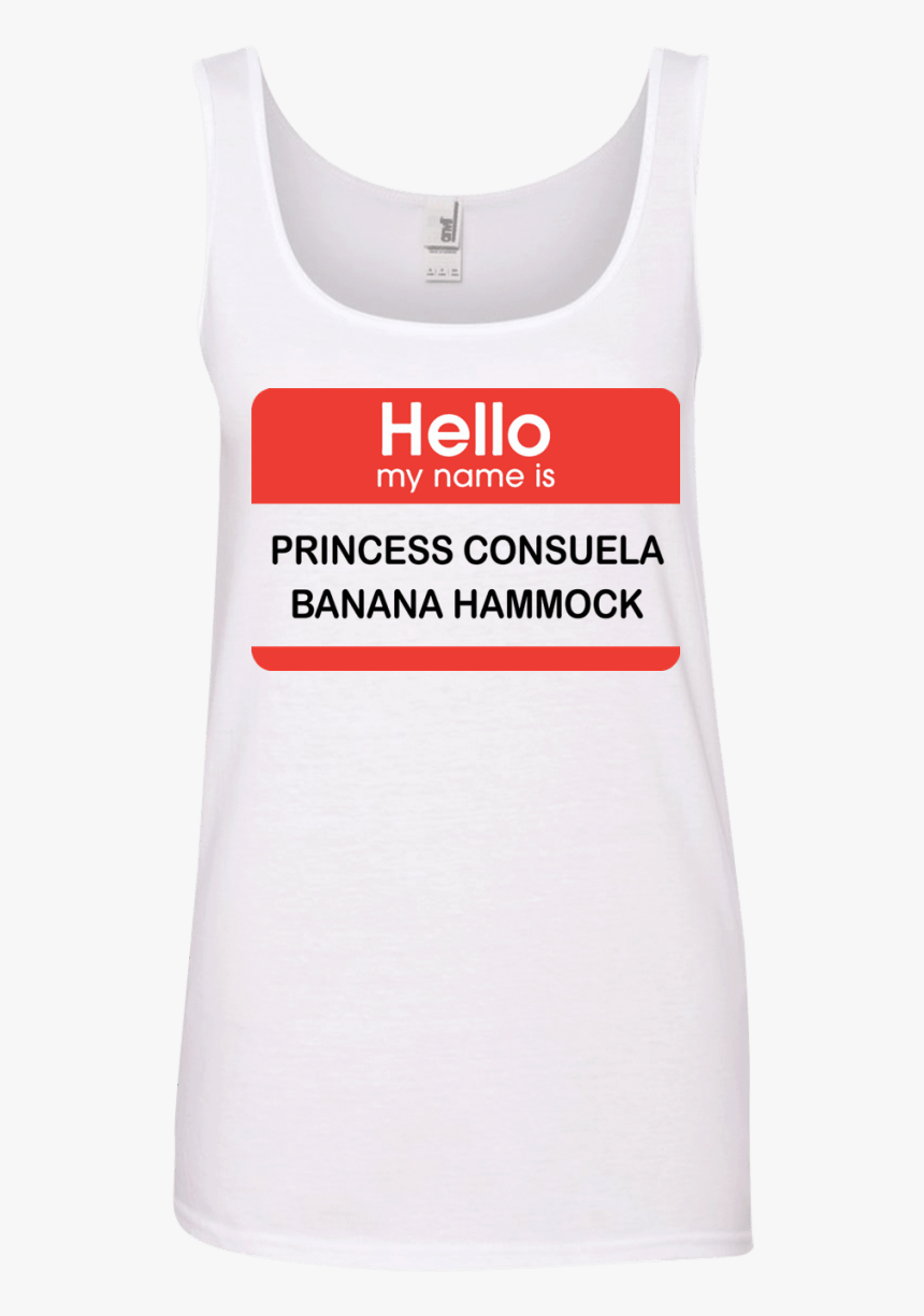 Hello My Name Is Princess Consuela Banana Hammock Tshirt, Active