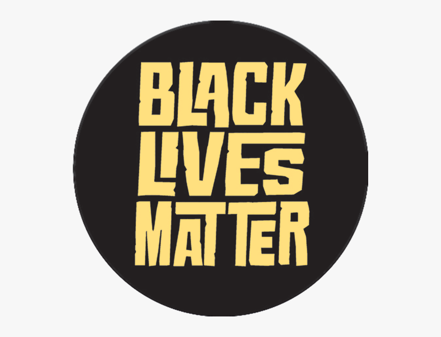 Black Lives Matter Button - Circle, HD Png Download