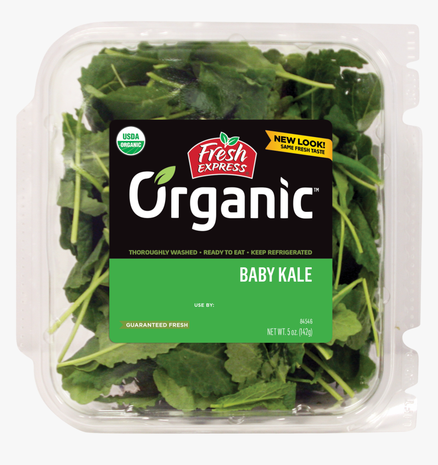 Organic Baby Kale - Fresh Express Organic Baby Kale, HD Png Download