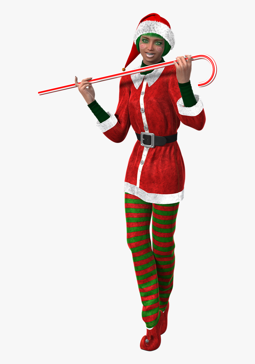 Christmas Elf Fantasy, HD Png Download