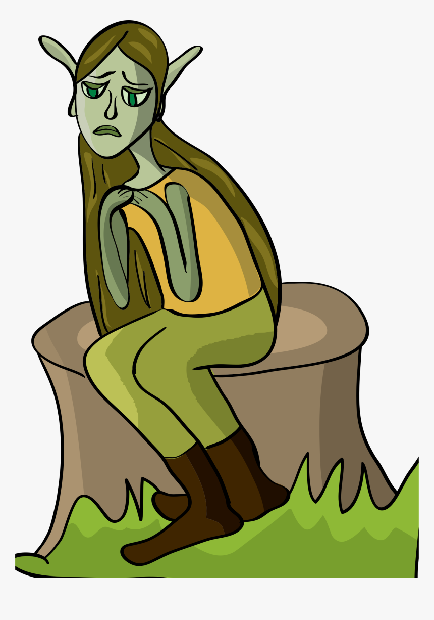 Depressed Elf Clip Arts - Clip Art, HD Png Download