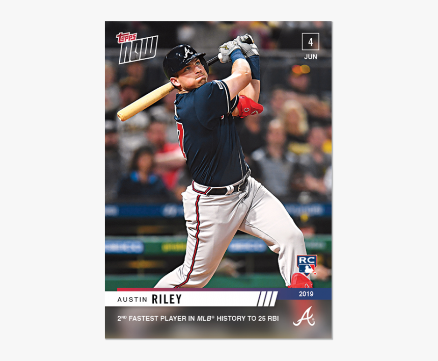 Mlb Topps Now® Card - Atlanta Braves, HD Png Download