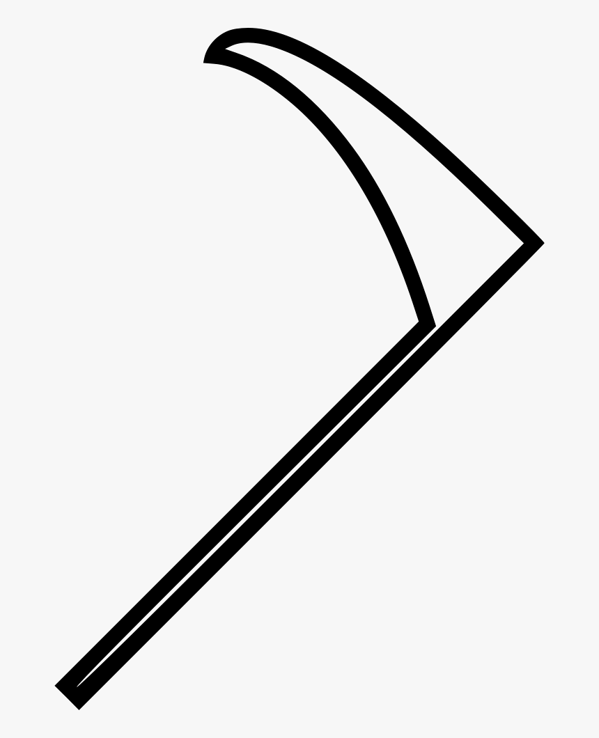 Scythe - White Scythe Icon Png, Transparent Png