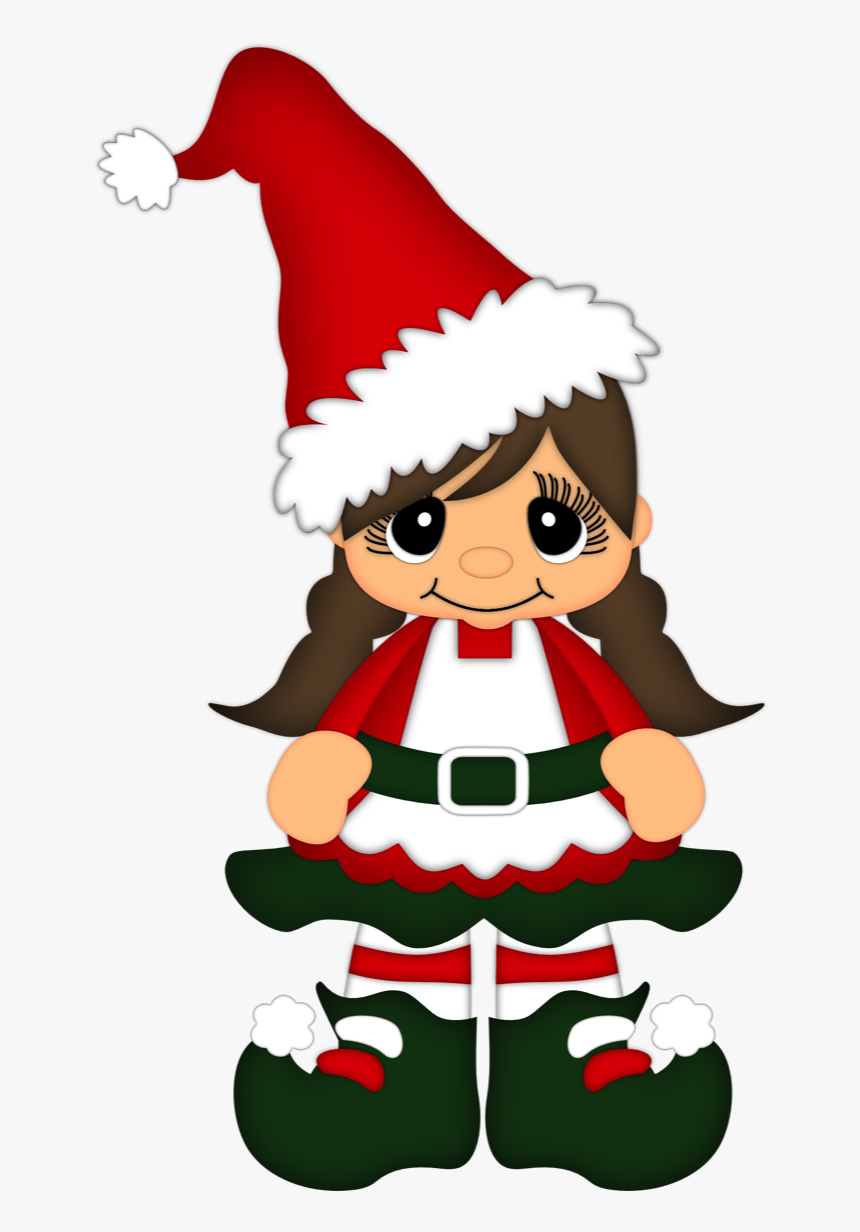 Stacks Image - Christmas Girl Clipart Png, Transparent Png