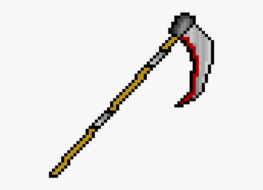 Pixel Art Terraria Demon Scythe