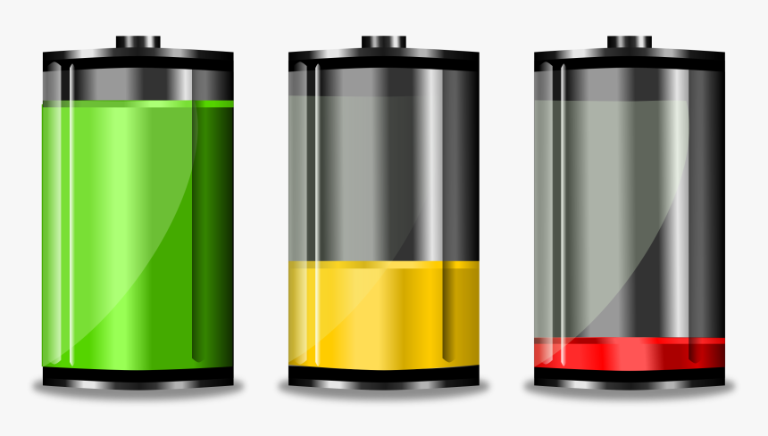 Niveles De Baterã­a Clip Arts - Battery Clipart Free, HD Png Download