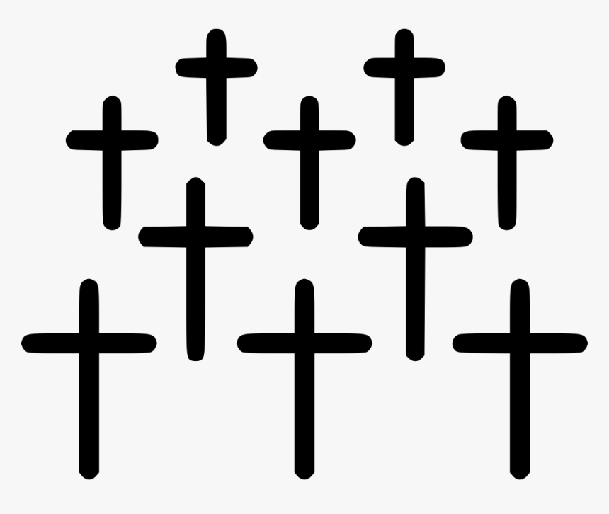 Cemetery Graveyard Necropolis - Cross, HD Png Download