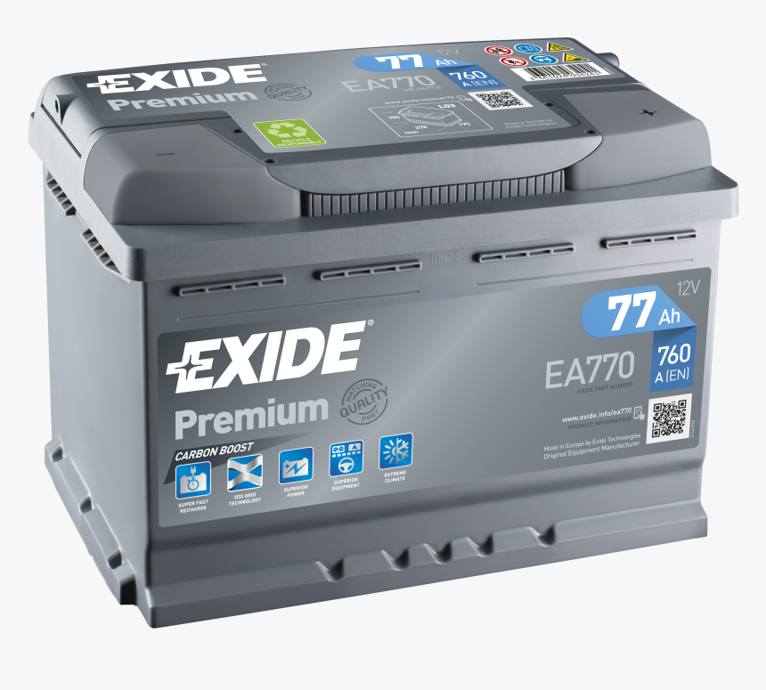 Exide Ea770, HD Png Download