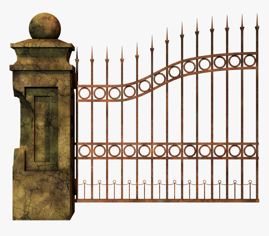 Share This Image - Cemetery Gate Png, Transparent Png
