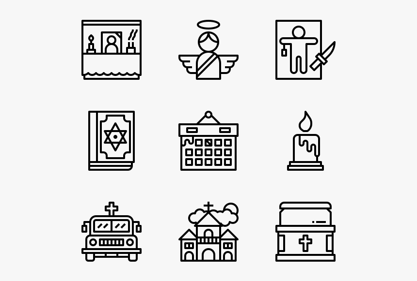 Funeral - Corruption Icons, HD Png Download