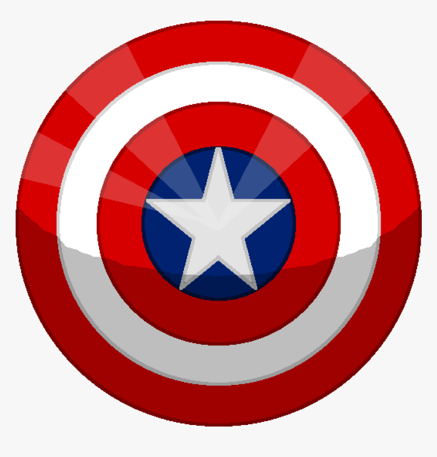 Captain America Shield Color, HD Png Download