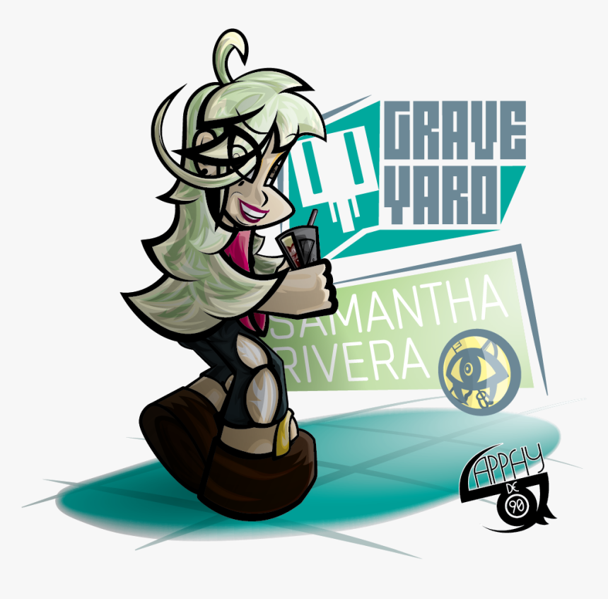Graveyard Project Sapphyde90 - Cartoon, HD Png Download