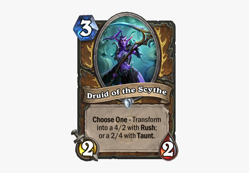 D C 3 Druid Of The Scythe - Tuskarr Totemic, HD Png Download