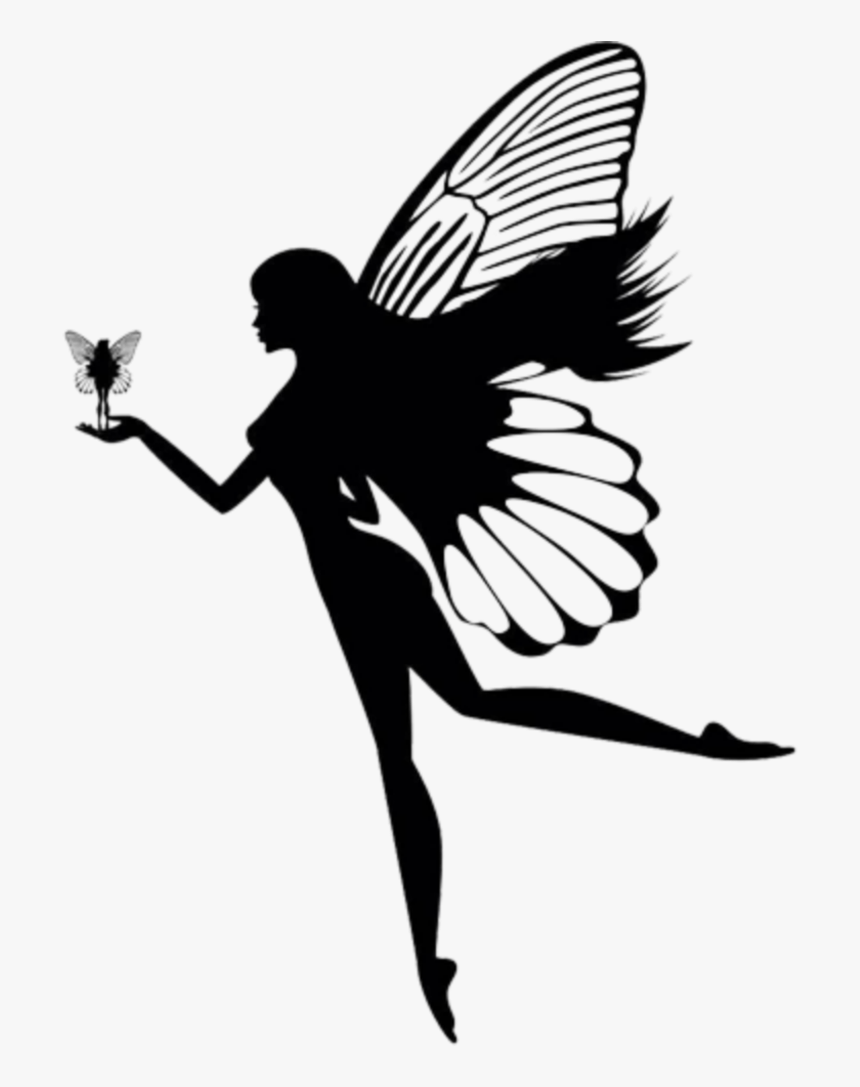 Transparent Fairy Silhouette Clipart - Fairy Silhouette, HD Png Download