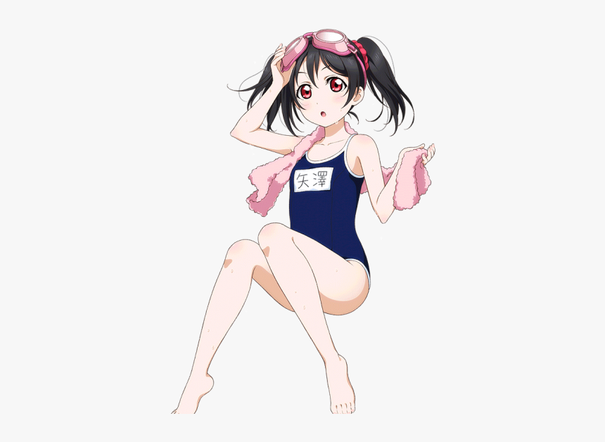 Nico Yazawa School Swimsuit, HD Png Download