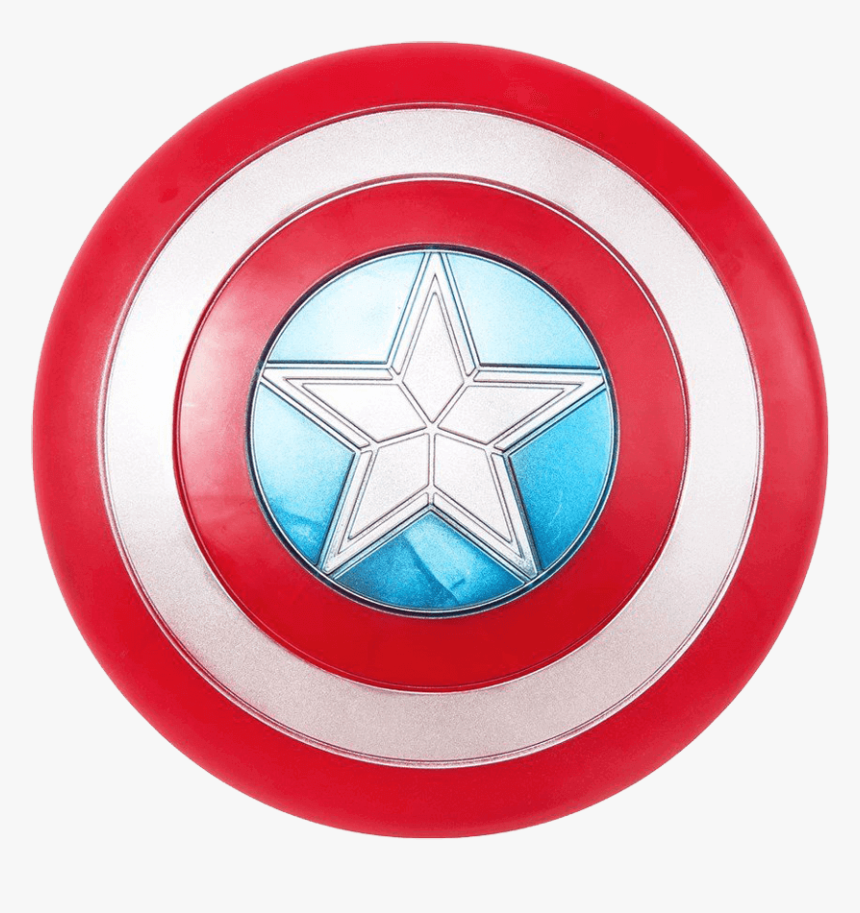 Kids Classic Captain America Costume Shield - Captain America, HD Png Download