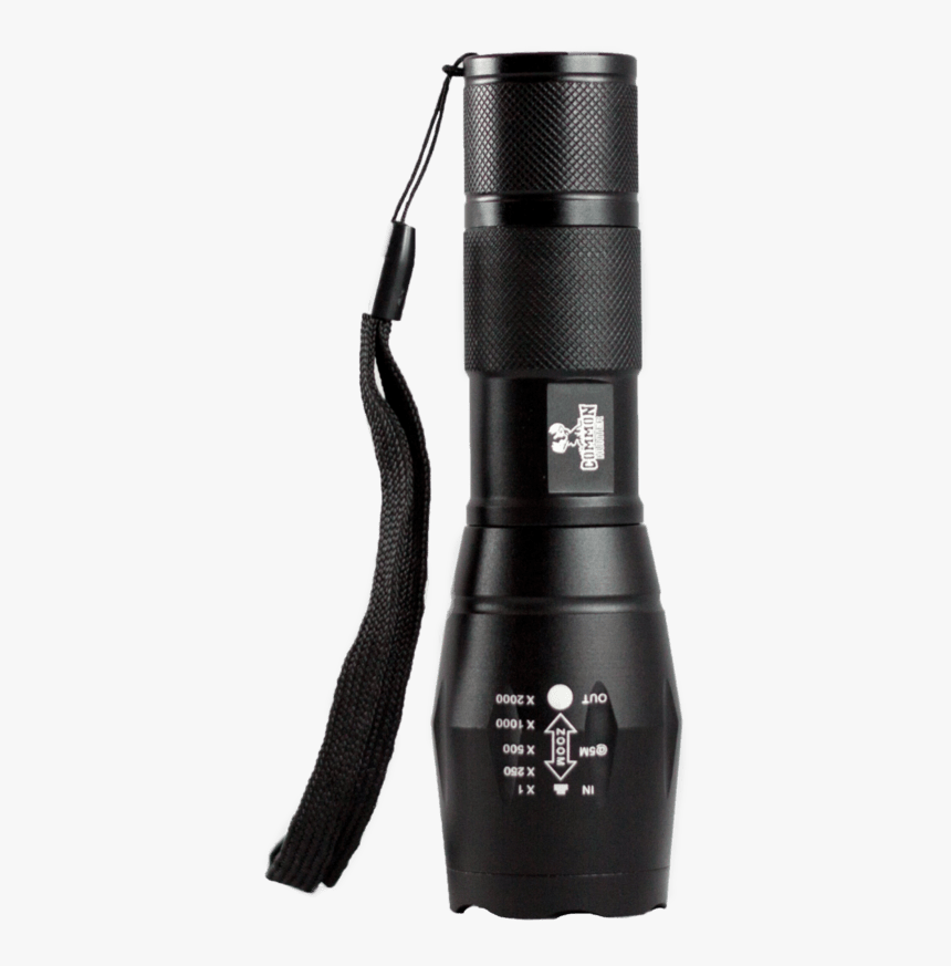 Bright Led Hunting Flashlight - Camera Lens, HD Png Download