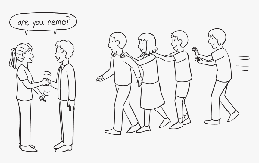 Energetic Large Group Game In Which Everyone Is Finding - Finding A Group, HD Png Download