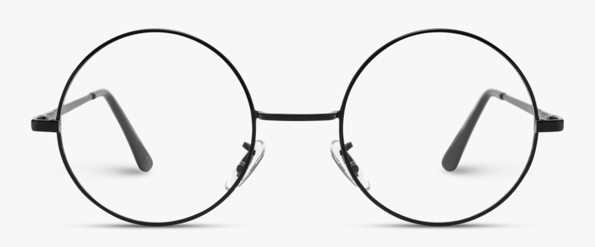 transparent circle glasses
