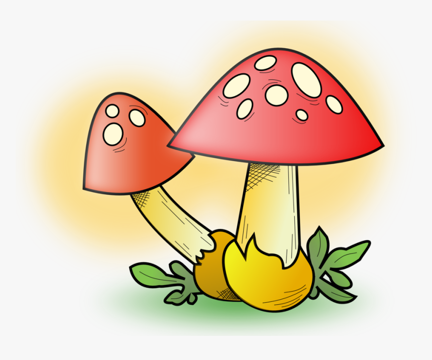 Cute Mushrooms Yard Sign - Mushroom Clipart, HD Png Download