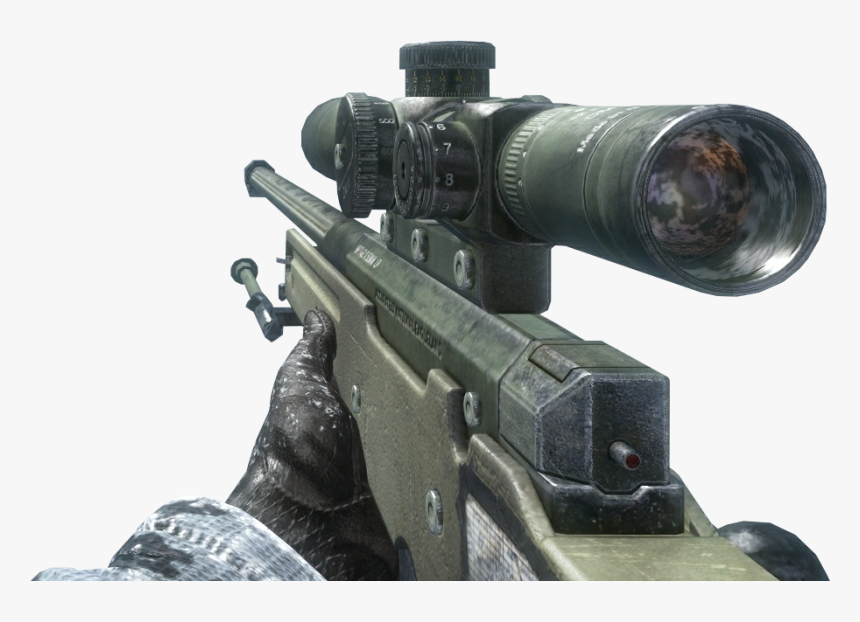 Clip Art Holding Gun Png - Black Ops Sniper Png, Transparent Png