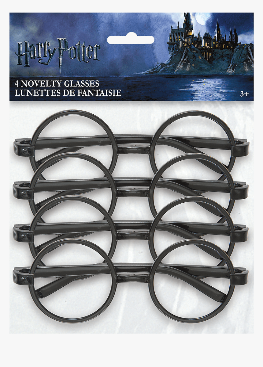 Harry Potter Glasses Pack Shot - Decoracion Mesa Cumpleaños Harry Potter, HD Png Download